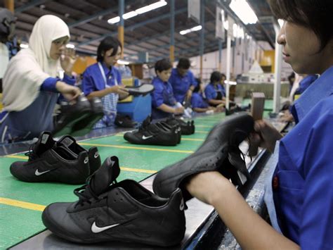 nike manufacturing industry.